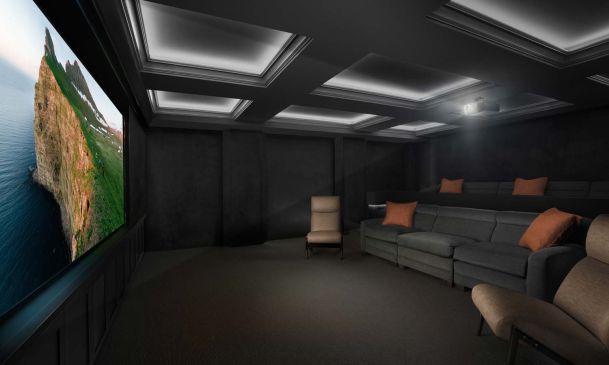 Sony technology in a home theater