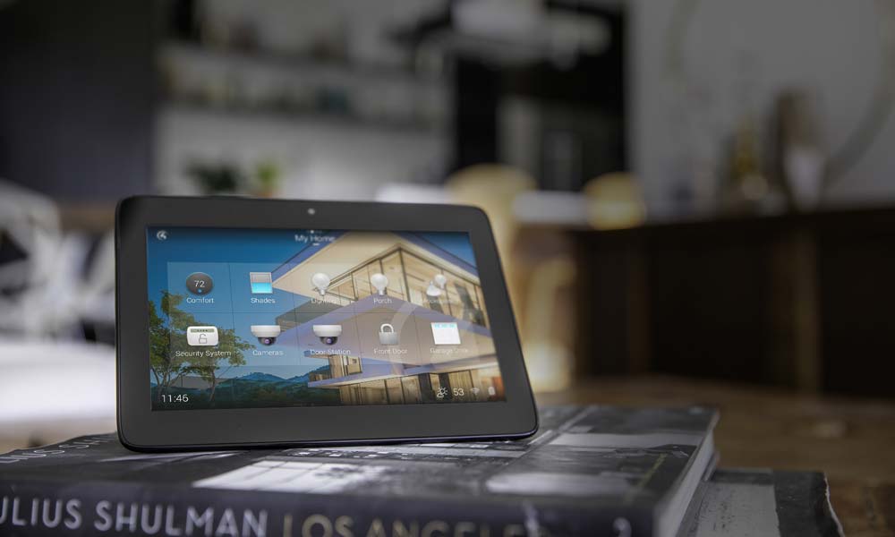 Control4 interface on ipad